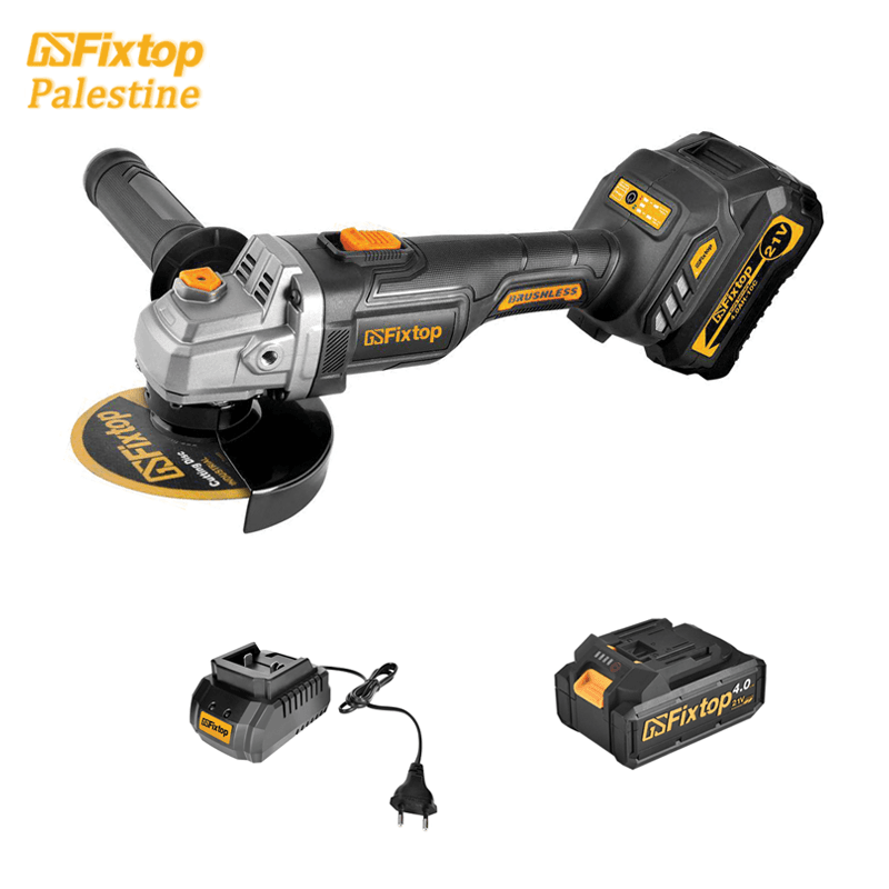 Industrial battery grinder, 9600 RPM, with 1 x 4A battery and charger