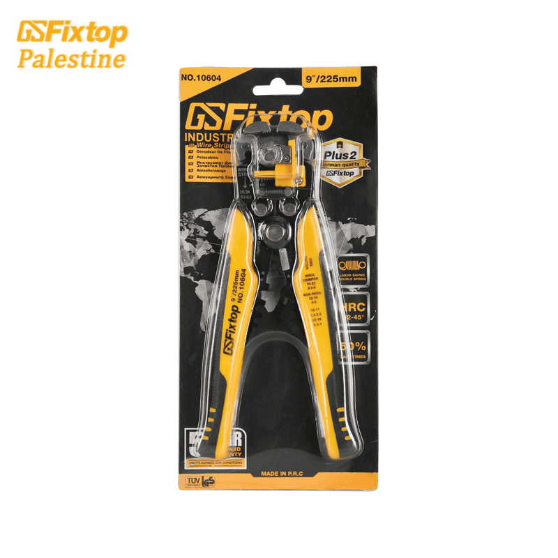Cable sole crimping machine + wire stripper